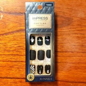 impress Couture Collection Black Tie Affair Nails